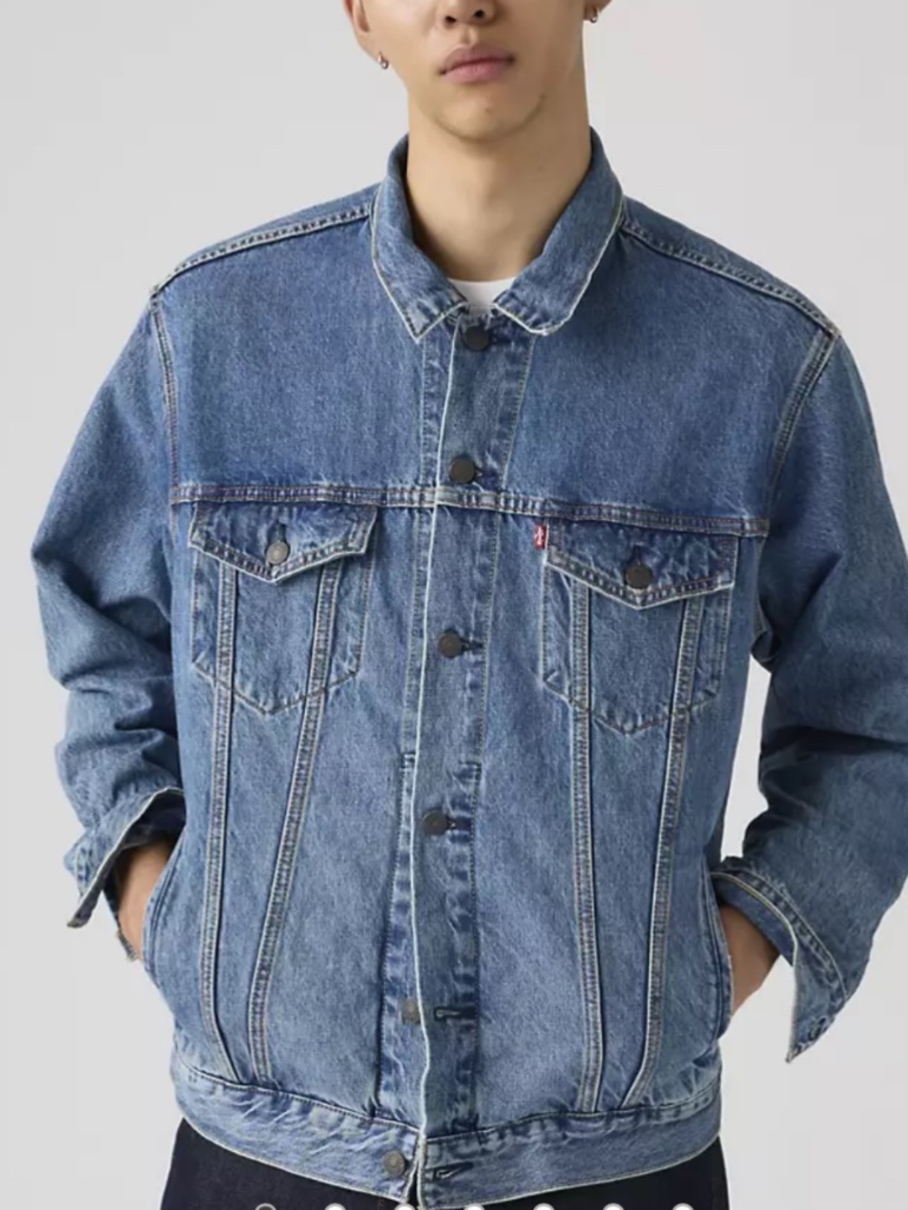 Levi Denim Jacket Relaxed Fit Trucker Jacket